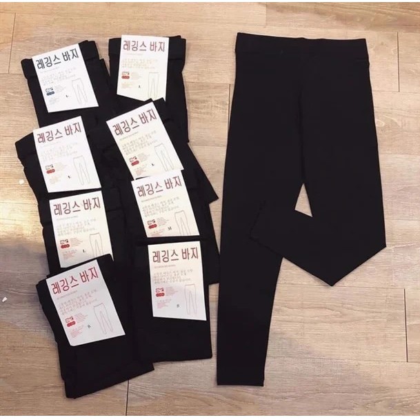 Quần Legging tag Hàn, vải dày đẹp, co giãn 4 chiều, cam kết chất lượng có BIGSIZE 89KG