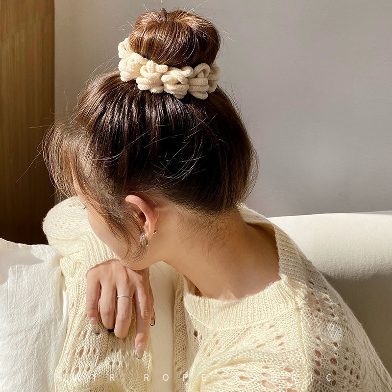 Scrunchies vải mềm co giãn tốt