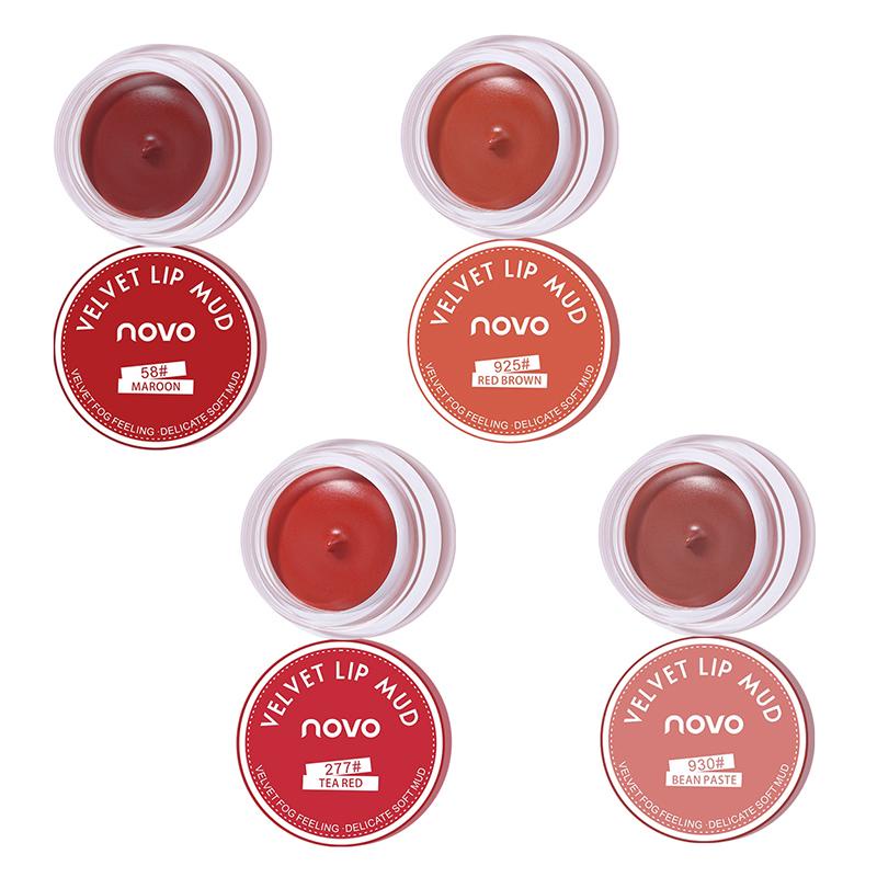 Son Kem Lì Son kem nhung lì Mousse Đóng Hộp Môi Bùn Môi Men Velvet Matte Cá Tuyết
