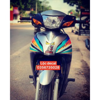 Tem rời 3 lớp xe Wave 110