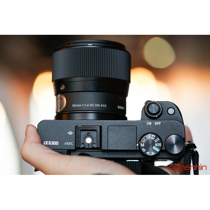 Ống kinh Sigma 56mm F1.4 DC DN Contemporary (For Sony E) | Chính Hãng