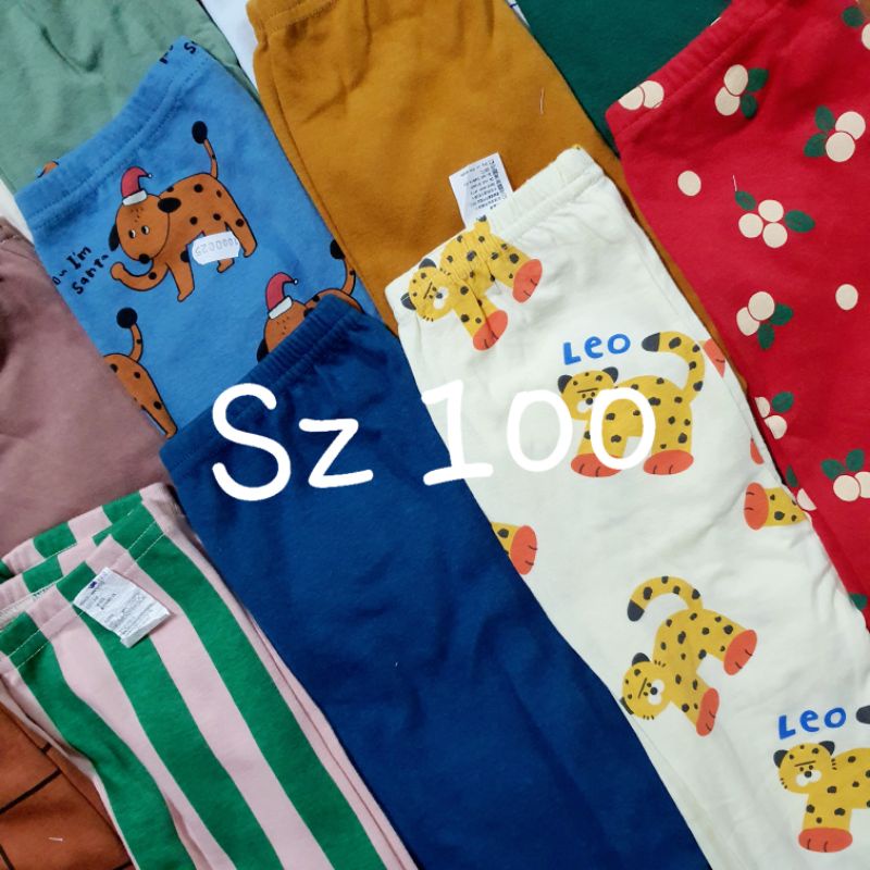 14-16kg Quần dài cotton lẻ xuất Hàn các hãng cho bé trai bé gái