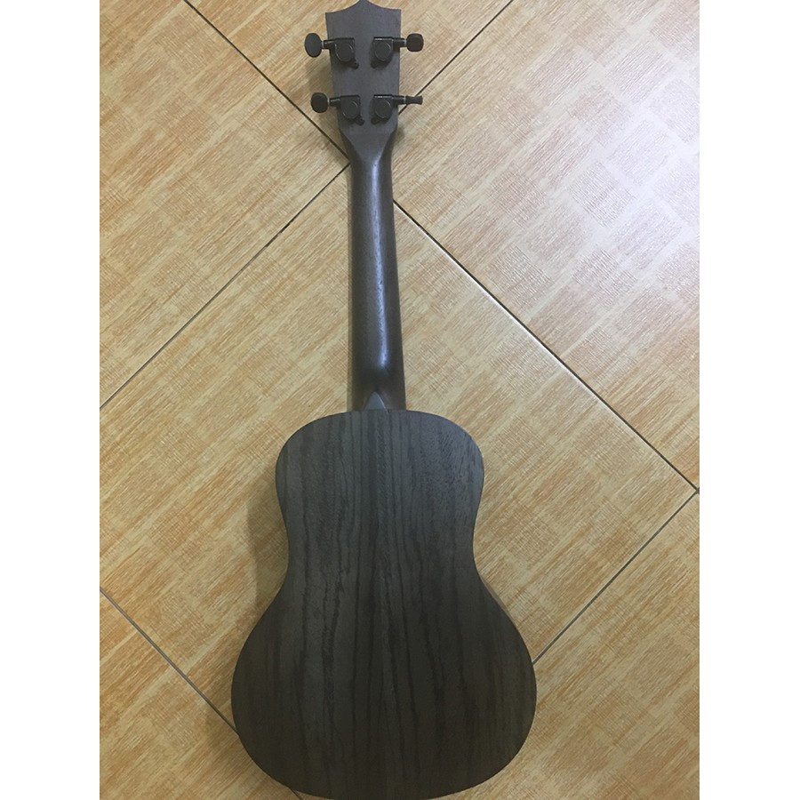 ( MUA 1 TẶNG 4 ) ĐÀN UKULELE CONCERT GỖ MÀU TRÀ MẪU 3 - HÀNG CÓ SẴN