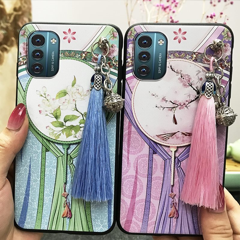 Chinese Style Back Cover Phone Case For Nokia G11/G21 Cover For Woman Anti-dust For Girls Dirt-resistant