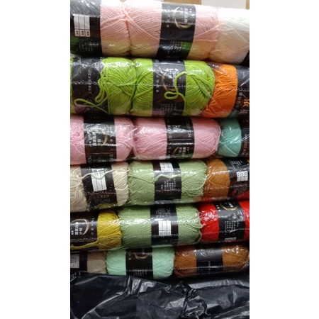 Len Milk Cotton 50g - Len cuộn cotton