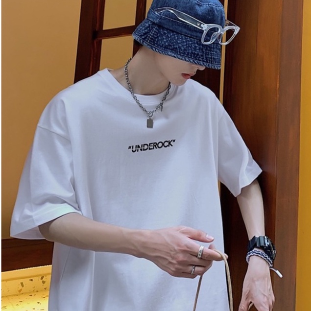 Áo thun tay lỡ, áo phông nam nữ form rộng chất cotton mát mịn thấm hút mồ hôi in hình NEW