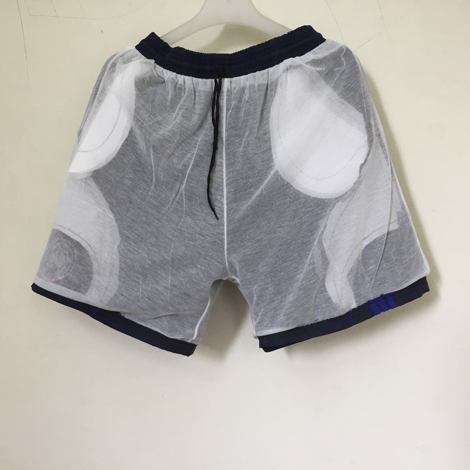 Quần đùi nam thê thao mặc nhà hai lớp lót cotton ống rộng Tomkaka QD A11