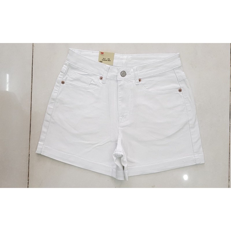 Quần short trắng đen xuất dư