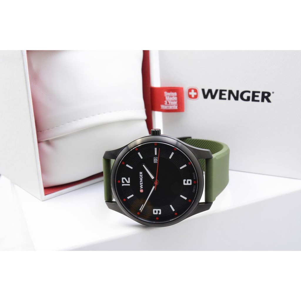 Đồng hồ nam Wenger 01.1441.125 dây cao su