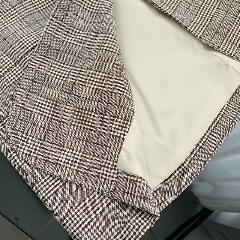 [DORY&PONY] - Áo Khoác BLAZER KẺ SỌC CARO XXDING RETRO COAT – AK088 (Nhập Cao Cấp) | BigBuy360 - bigbuy360.vn