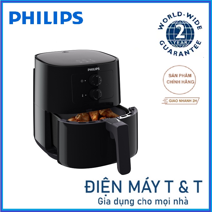 Nồi chiên không dầu Philips HD9200, Hàng phân phối chính hãng