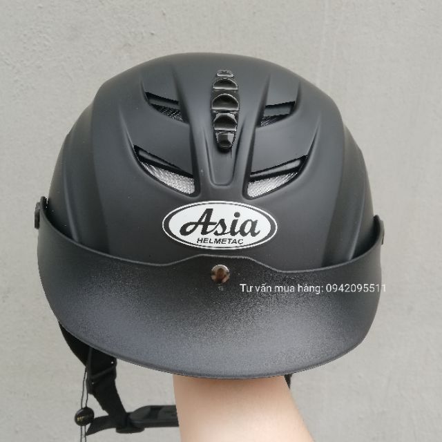 [CHÍNH HÃNG] Mũ bảo hiểm nửa đầu Asia MT117 (đủ màu)