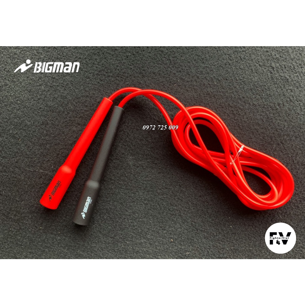 Dây Nhảy BigMan Speed ​​Rope Dây nhảy Tốc Độ Thái Lan PVC (130gram) Siêu Bền Cá Tính