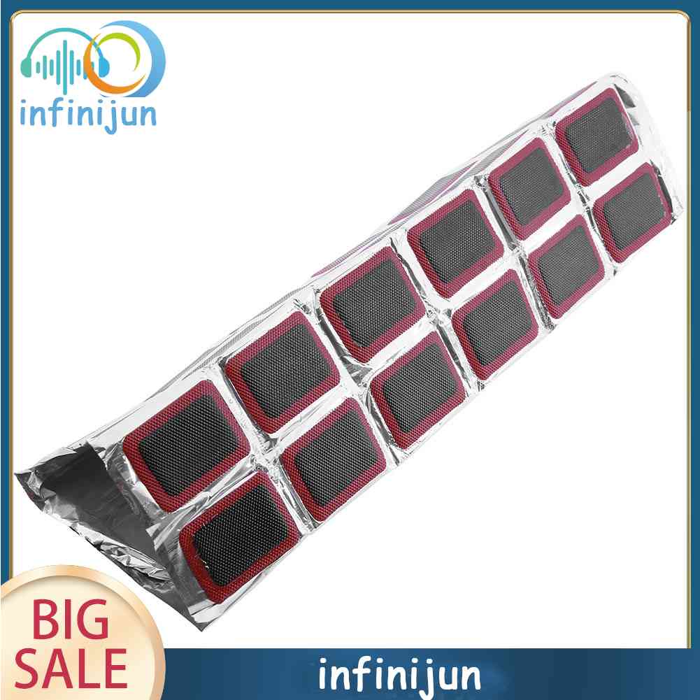 Bộ 48 Miếng Vá Lốp Xe Đạp + 1 Tuýp Keo Dán