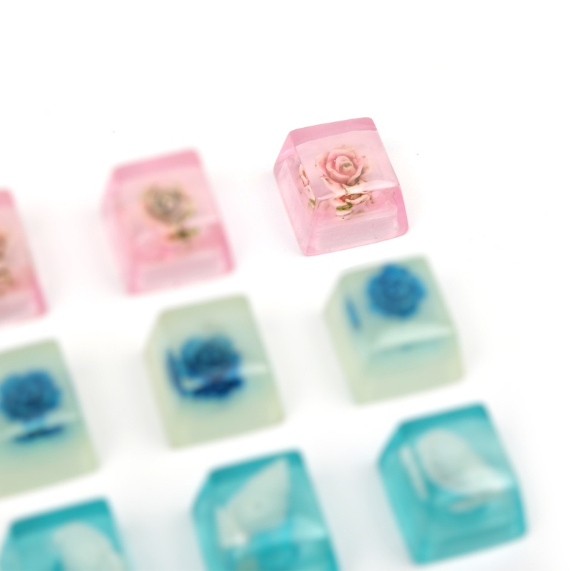 Nút Bàn Phím Cơ Chơi Game Bằng Nhựa Epoxy Cho Trục Chéo