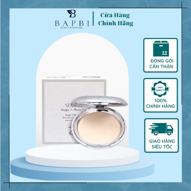 Phấn Phủ Geo Trắng Sempre Happy &amp; Please Pact
