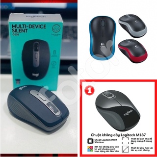 [FREESHIP] CHUỘT KHÔNG DÂY LOGITECH M171, M235, M187, G308 - HÀNG CÔNG TY