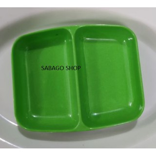 Đĩa chấm 2 ngăn nhựa Việt Nhật