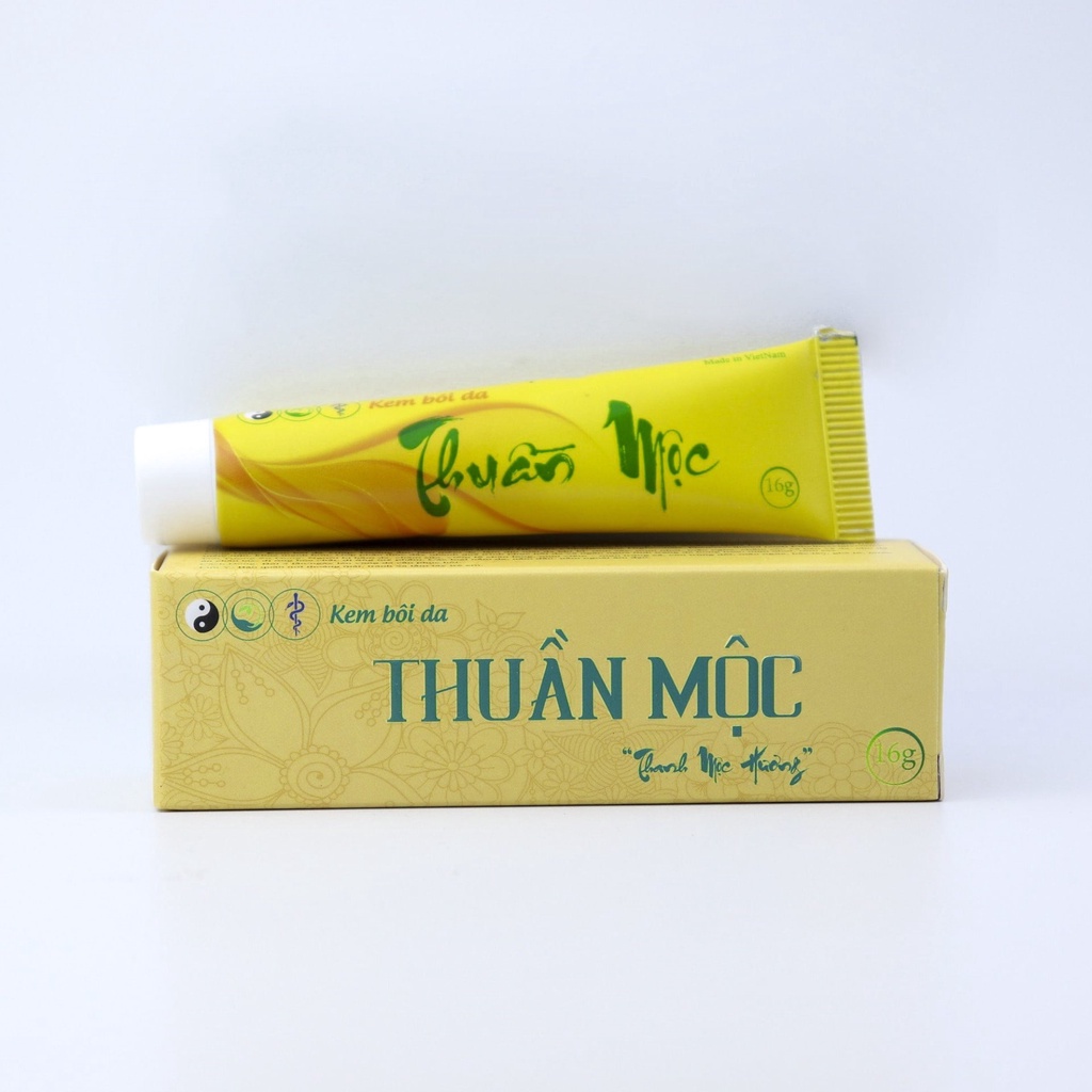 Thuần Mộc bôi da kem bôi da Thuần Mộc kem bôi nấm ngứa THANH MỘC HƯƠNG chính hãng 16gr