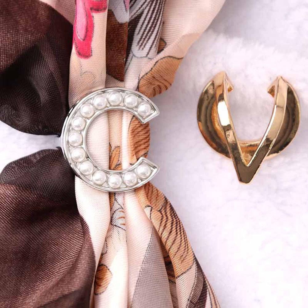 Back2life Khóa Khăn Quàng Cổ Ba Vòng Thanh Lịch Hình Học|Khăn Choàng Cổ Dạng Vòng Tròn Thời Trang