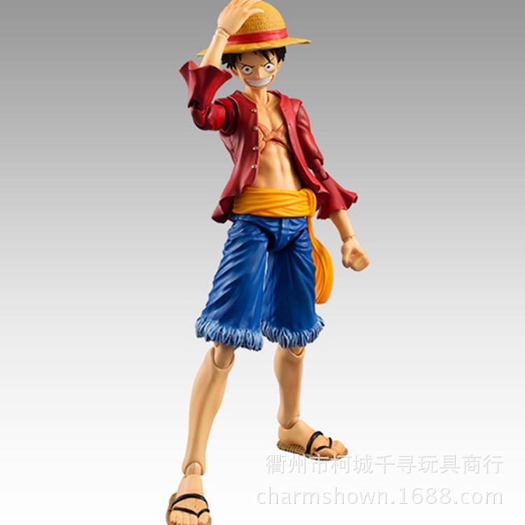 Nhân vật Luffy khớp cử động cao 18cm - Mô hình figure One Piece