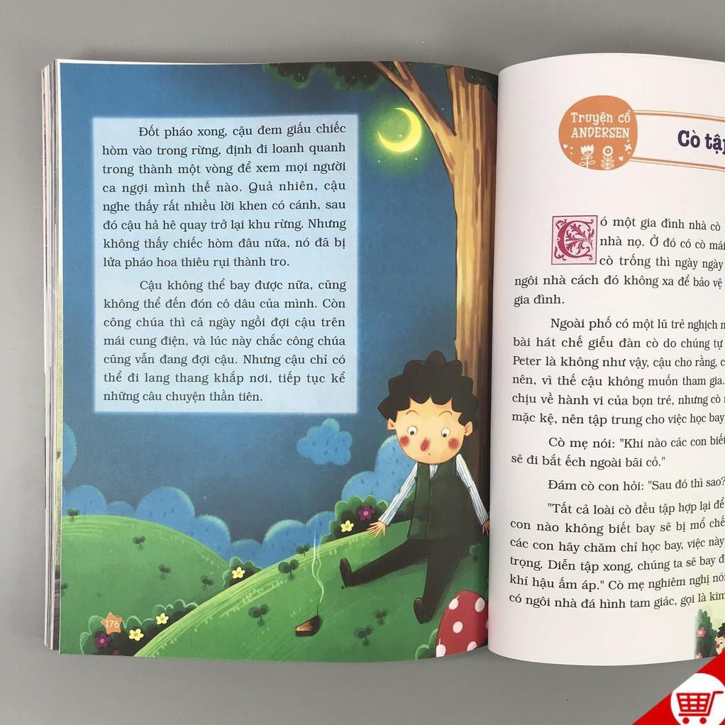 Sách - Cuốn Sách Đầu Tiên Của Tớ - Truyện cổ Grimm + Truyện cổ Andersen (Combo 2q + lẻ tùy chọn) - Minh Long