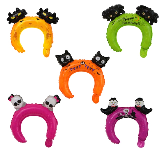 Phụ Kiện Băng Đô Bằng Nhôm Kiểu Halloween Độc Đáo