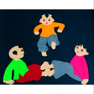 Đồ dùng mầm non. Góc trò chơi dân gian