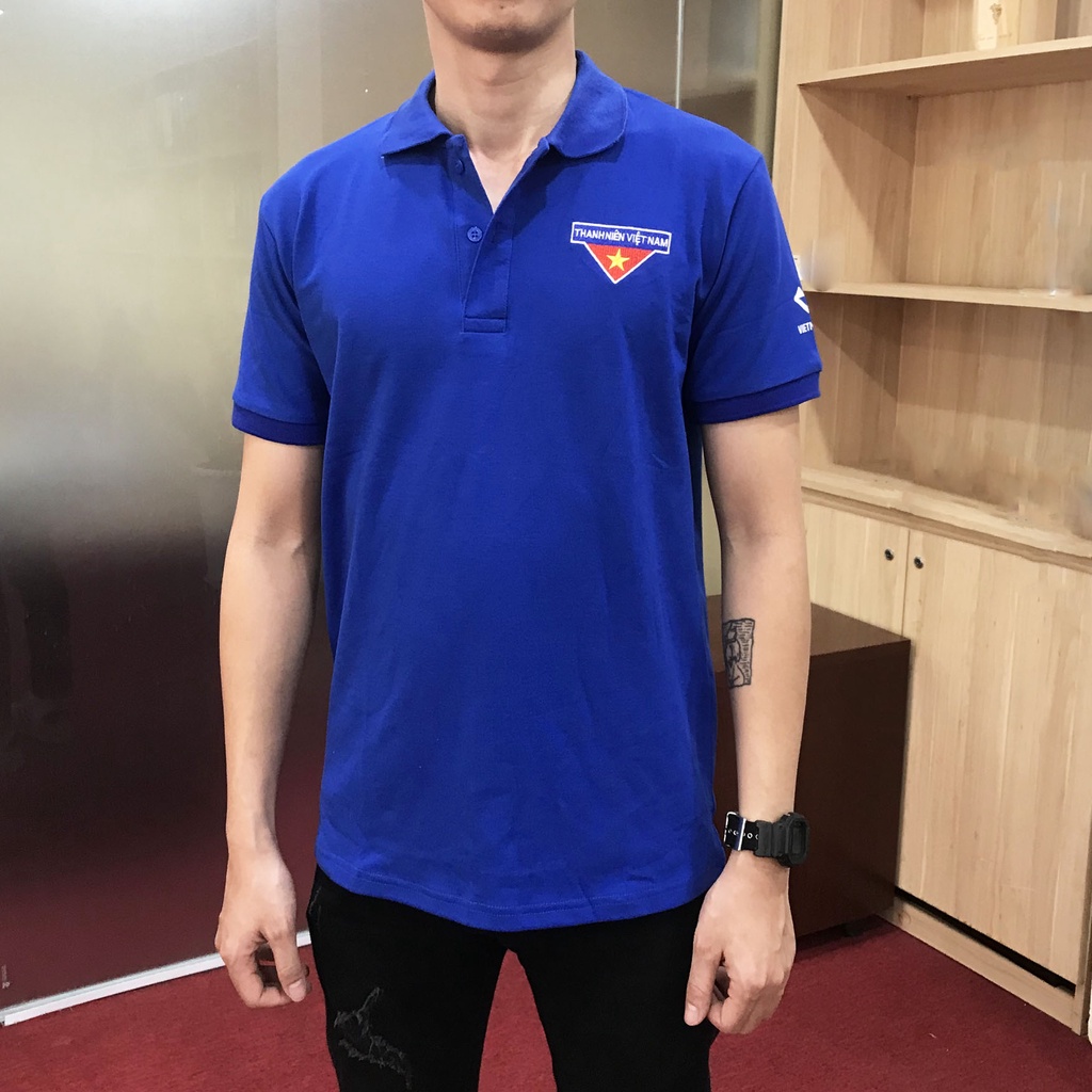 Áo Xanh Tình Nguyện Bưu Điện Bưu Cục Việt Nam VNPost Nam Nữ Đoàn Thanh Niên Chính Hãng