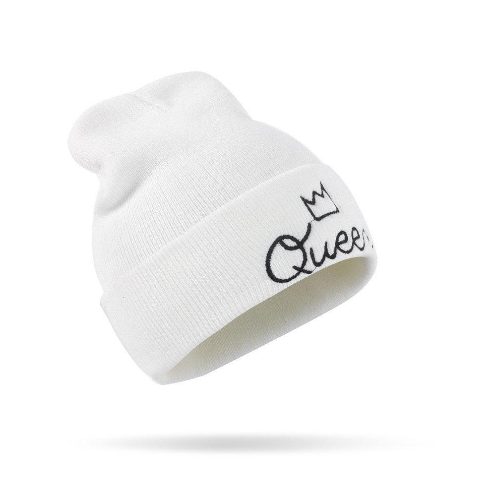 Mũ Beanie Dệt Kim Mềm Co Giãn Giữ Ấm Mùa Đông