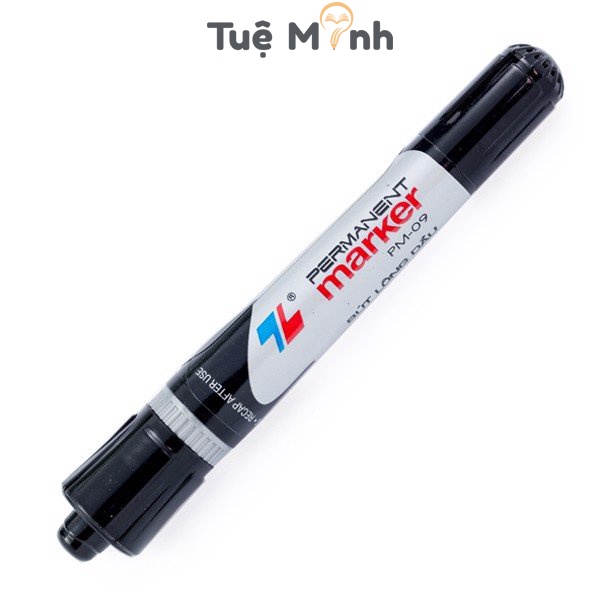 Bút lông dầu 2 đầu viết bảng Thiên Long PM-09 màu xanh, đen, đỏ viết được nhiều chất liệu