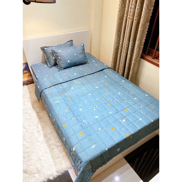 📣Xả📣 Bộ chăn hè ga gối cotton poly mềm mịn dễ thương sang xịn thoáng mát không xù không phai
