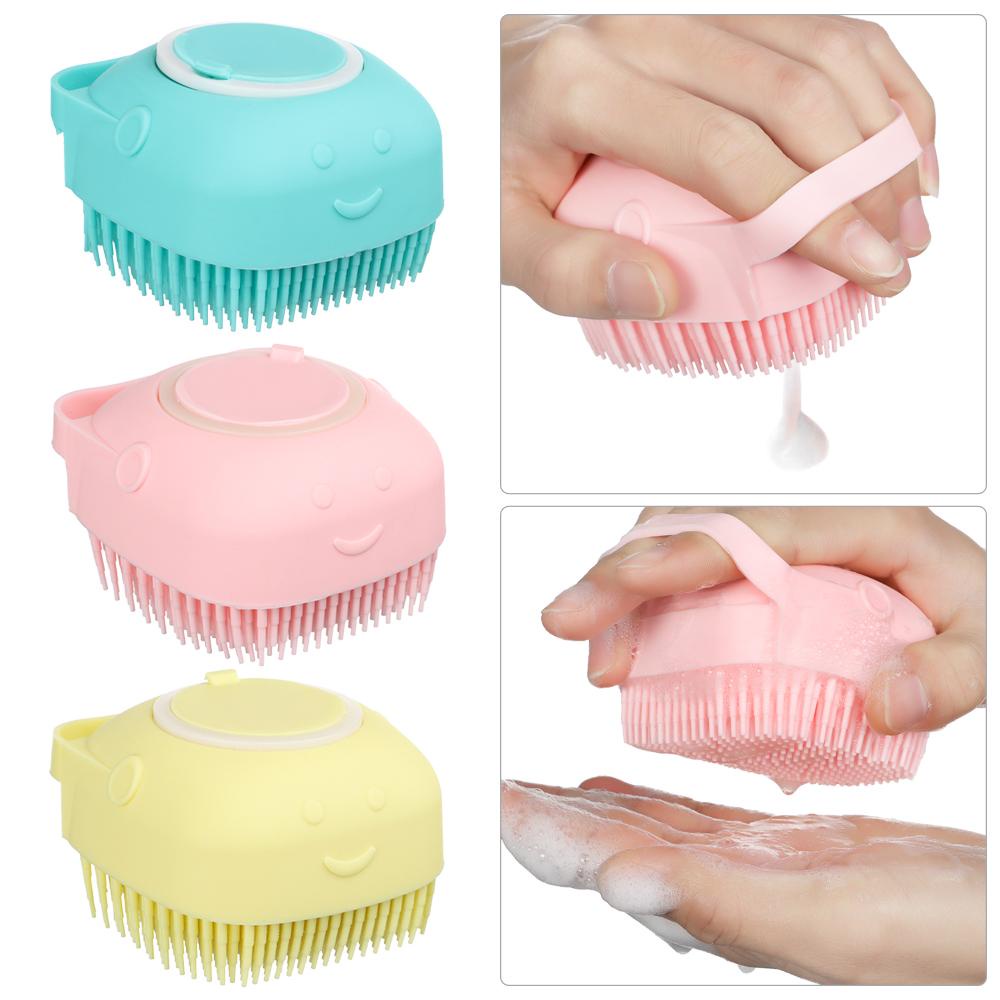 KRNY Bàn Chải Tắm Chống Vi Khuẩn Tẩy Tế Bào Chết Không Độc Hại