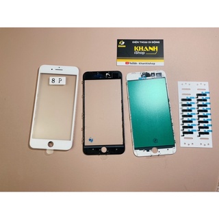 Kính liền ron iPhone 8Plus màu trắng