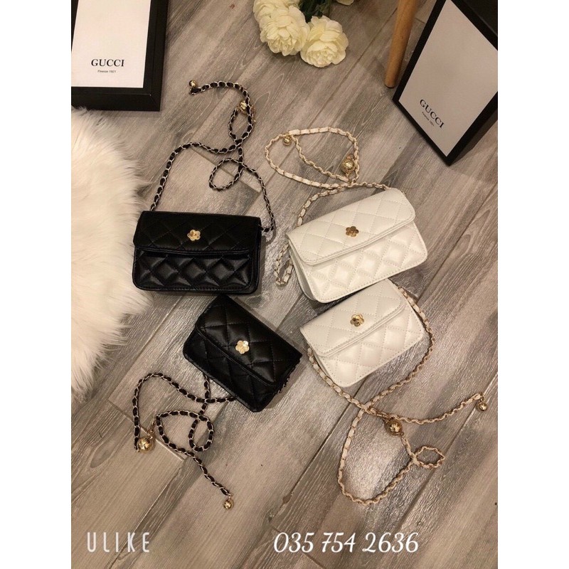 Set 2 Túi Đeo Chéo Đính Hoa Trám Phồng | BigBuy360 - bigbuy360.vn