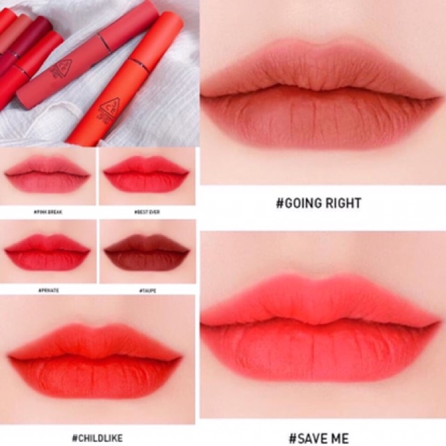 [Chính Hãng] SON KEM 3CE VELVET LIP TINT | BigBuy360 - bigbuy360.vn