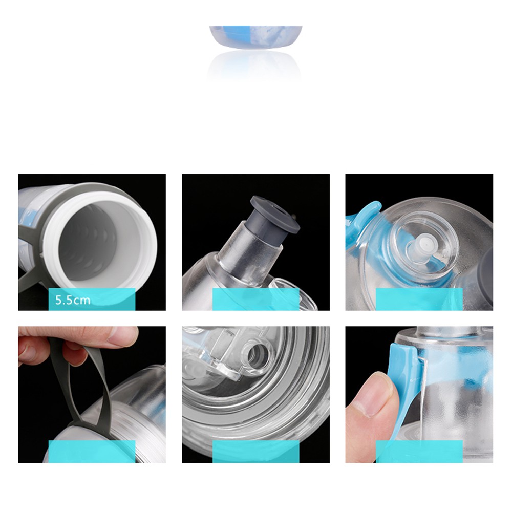 Globetrotter【COD &amp; Hàng sẵn sàng】Bình đựng nước lạnh làm từ PE dạng xịt chống rơi gắn xe đạp tiện lợi cho tập luyện thể thao ngoài trời 500ml