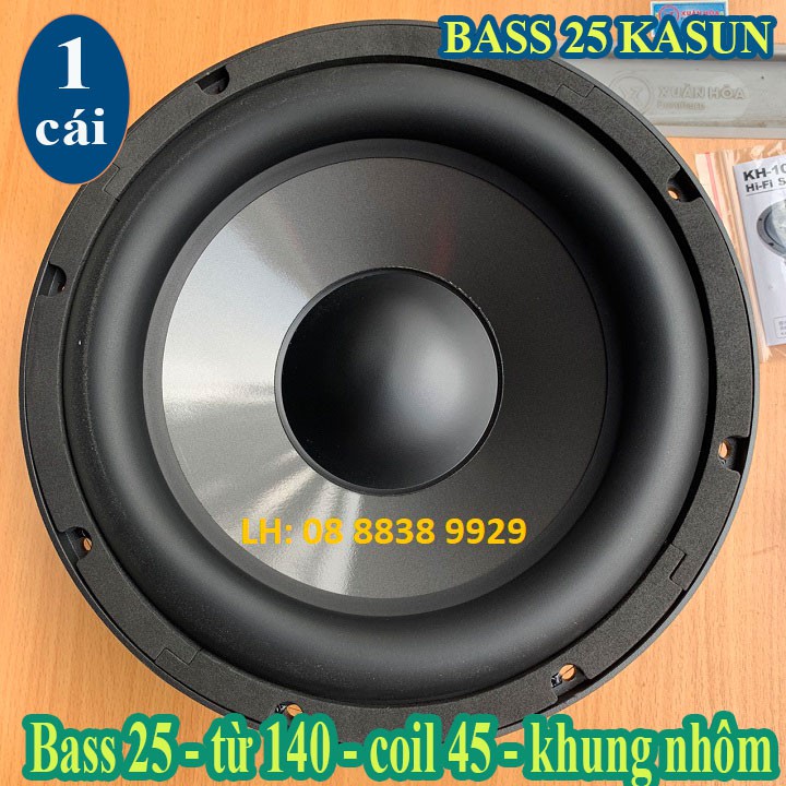 LOA BASS SUB 25 KASUN HỒNG KÔNG CHÍNH HÃNG CAO CẤP - GIÁ 1 LOA