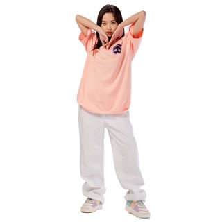 5THEWAY® /stroke/ BIG LOGO NEW TEE™ in CRYSTAL ROSE aka Áo Thun Hồng Tay Ngắn