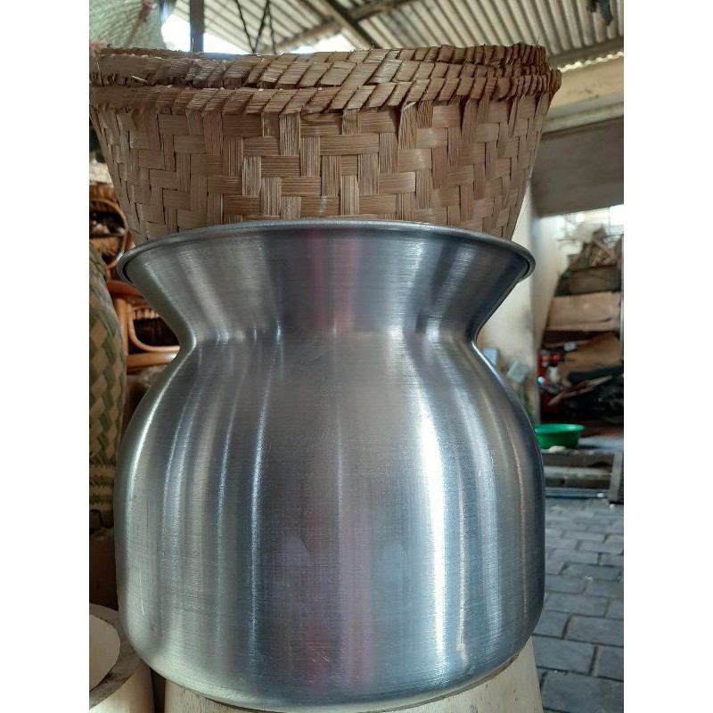 Bộ nồi đồ xôi Lào +  thêm 2 chõ
