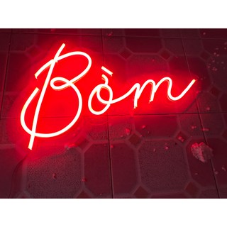Đèn Trang Trí Led Neon Sign Bờm (chữ theo yêu cầu)