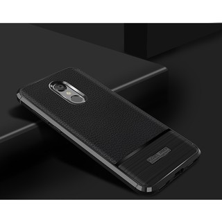 Ốp chống sốc Xiaomi Redmi 5 và Redmi 5 plus vân da đen