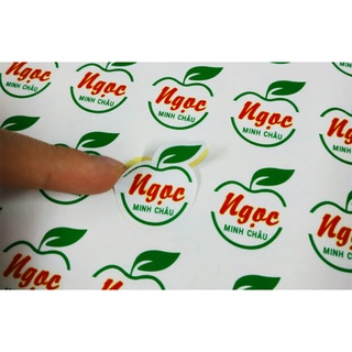DECAL ĐẾ VÀNG A4( xấp 100 tờ)