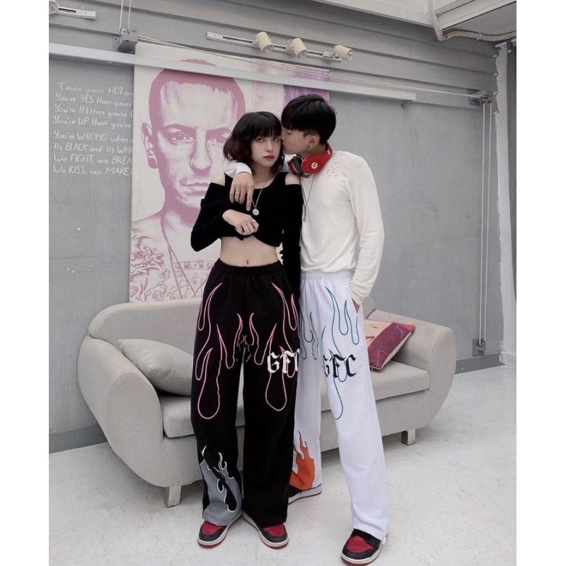 [Mã SKAMA06 giảm 8% tối đa 50K đơn 250K] Quần dài lửa FIRE SWEATPANTS | BigBuy360 - bigbuy360.vn