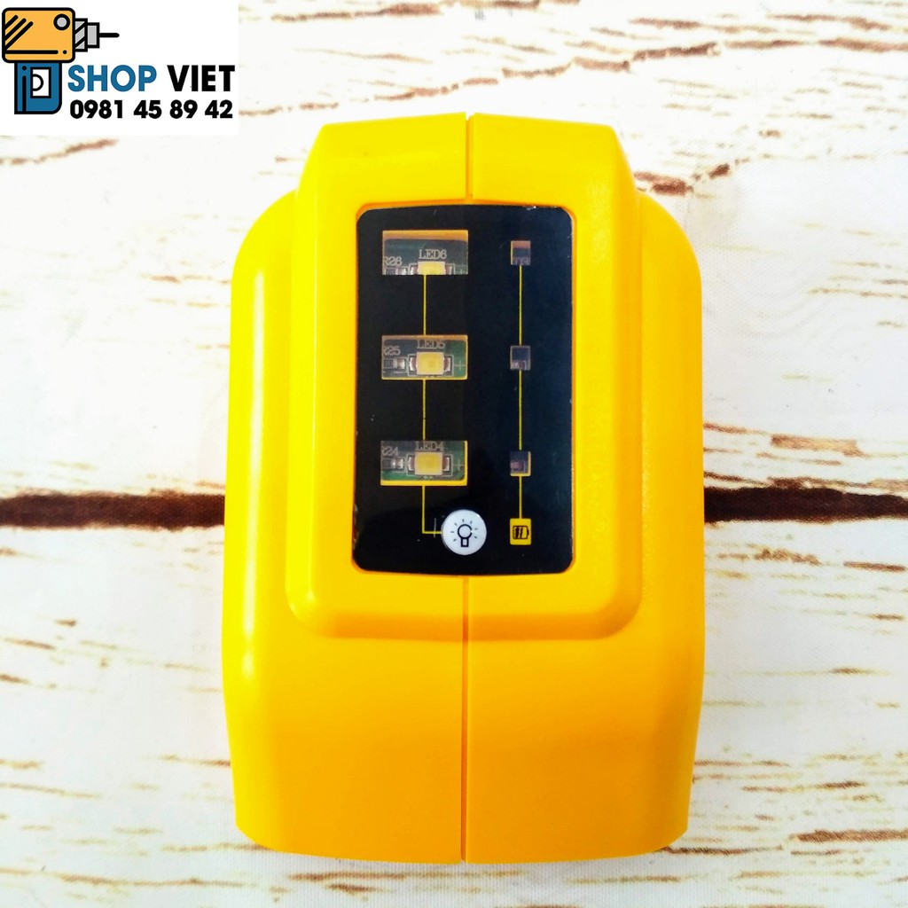 SV Sạc điện thoại từ pin Dewalt 10,8V/14V/18V thay thế DCB090