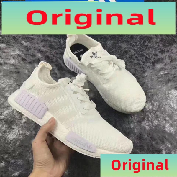 Giày Thể Thao ADIDAS NMD all white Thời Trang Mùa Hè 2017