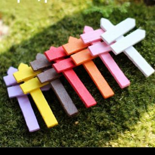 Bảng chỉ đường gỗ trang trí tiểu cảnh, terrarium