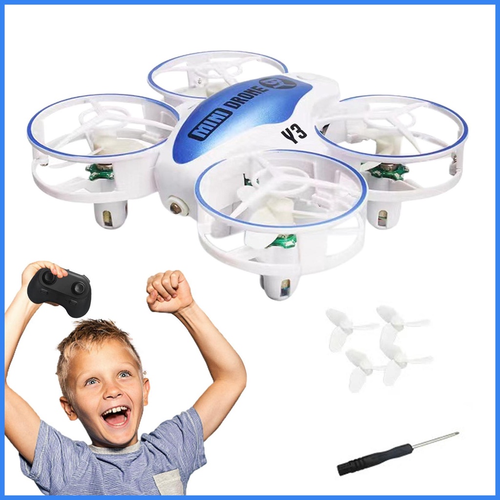 Máy Bay Trực Thăng Bốn Cánh Tốc Độ Cao Không Dây Mini Cho Trẻ Em
