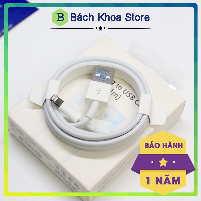 Dây sạc IP,cáp sạc IP5/6/7/8/X/XR/XS/XSM/11/12/13,tablet táo,foxcom (bảo hành 1 năm)