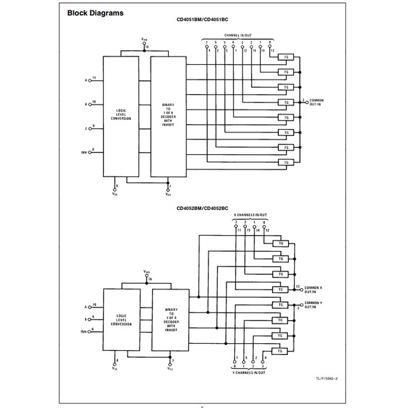 Linh kiện IC CD4052
